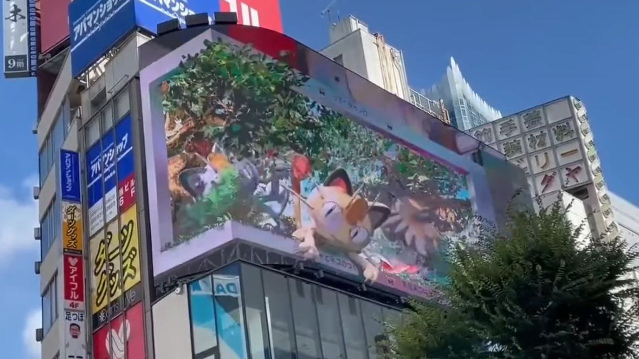 Pokemon Go için yapılan 3 boyutlu reklam panosu görenleri hayran bıraktı - VİDEO