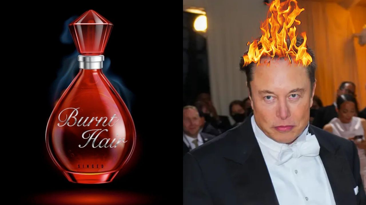Bir bu eksikti: Elon Musk'ın 'Yanık Saç' kokan parfümü çılgınlar gibi satıyor!