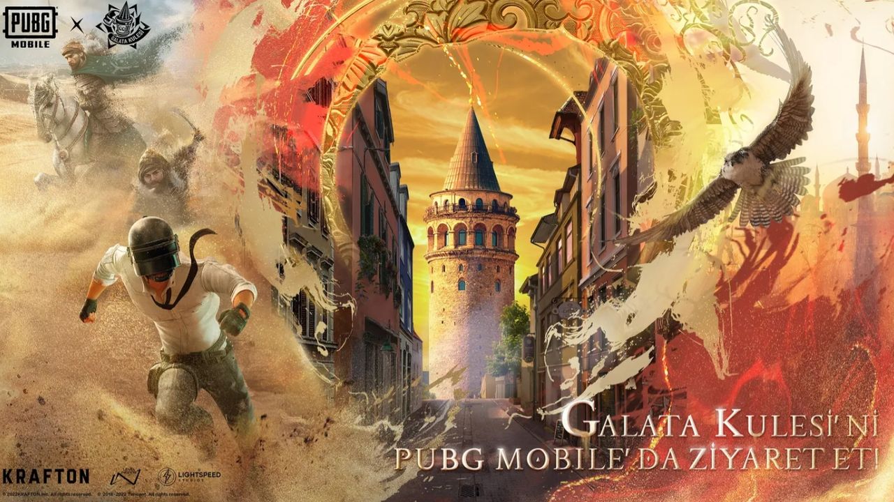Artık PUBG Mobile oynarken Galata Kulesi'ni ziyaret edebilirsiniz!