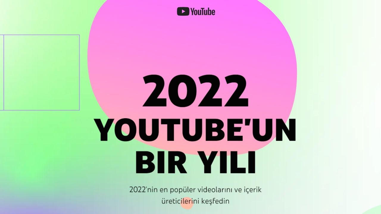 YouTube Türkiye'nin 2022 trendleri ve en popüler içerik üreticileri belli oldu