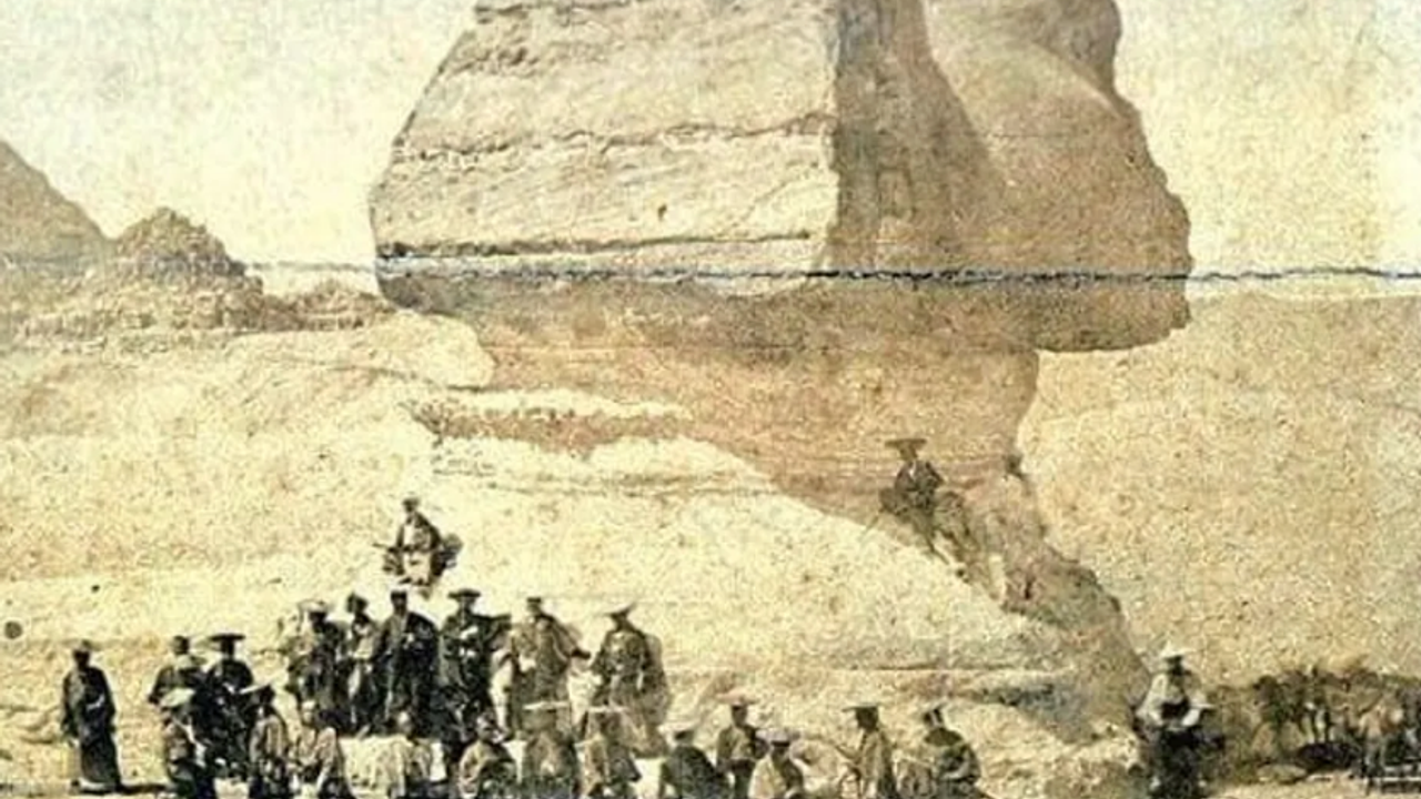1864'te Mısır'daki Sfenks'in önünde fotoğraf çektiren samurayların ilginç hikayesi