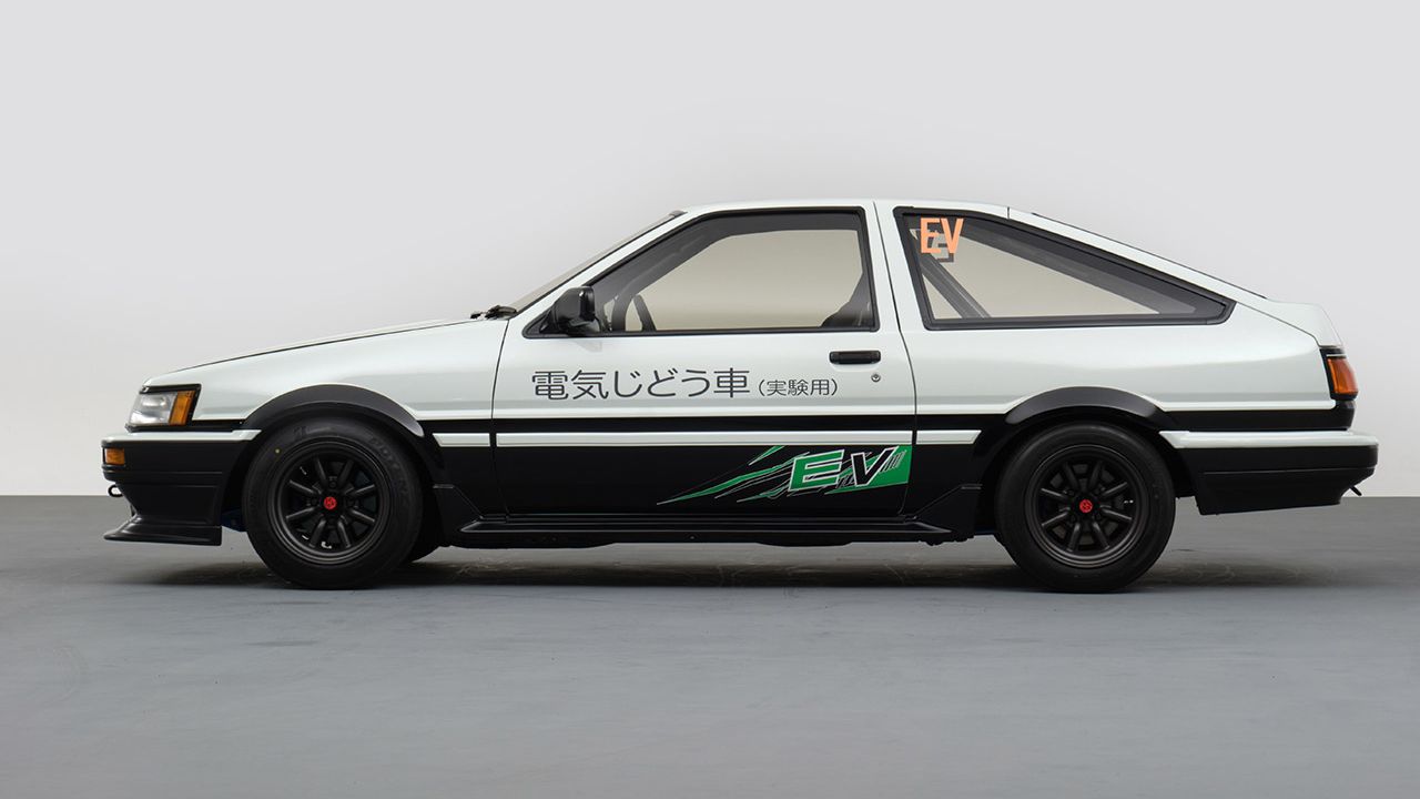 80'li yılların ikonik Toyota modeli AE86'yı elektrikli yaptılar!