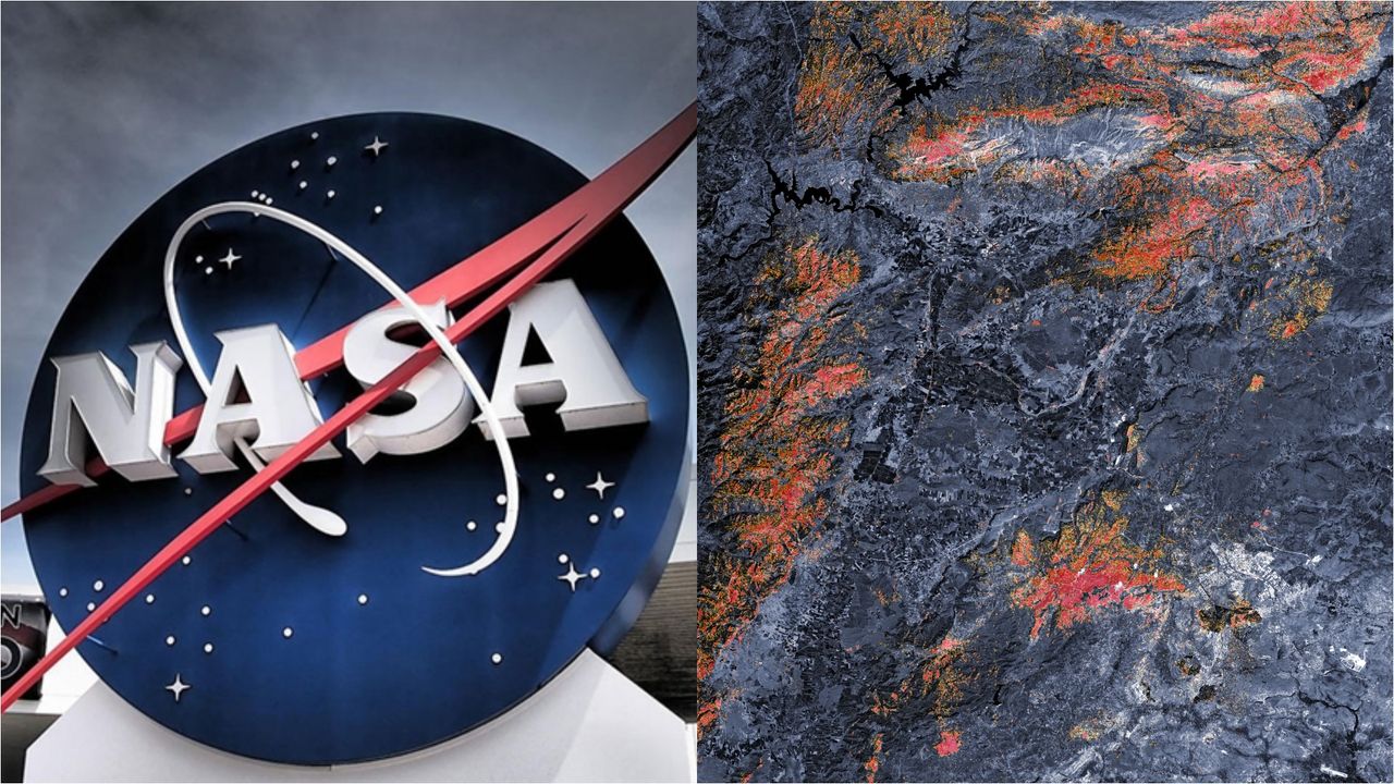 NASA, depremin uzaydan hasar haritasını çıkardı