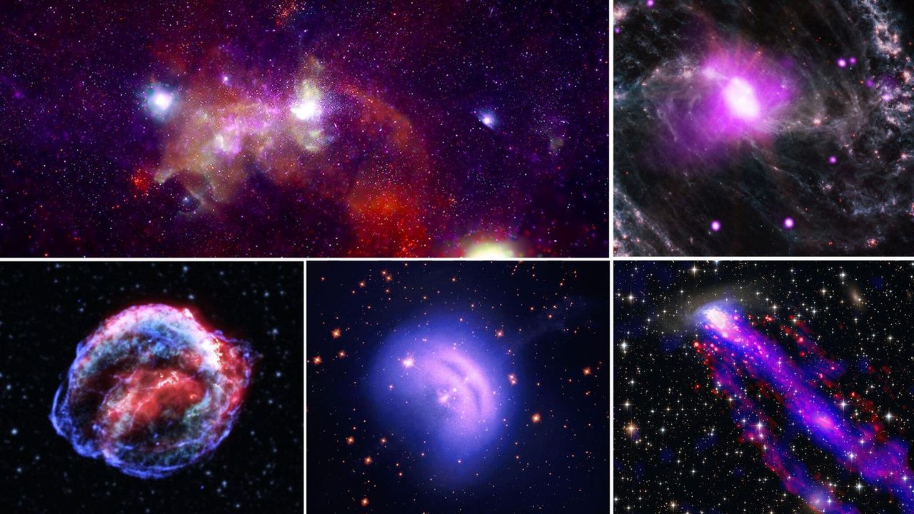 NASA, teleskoplarla yakaladığı 5 ilginç görüntüyü paylaştı!