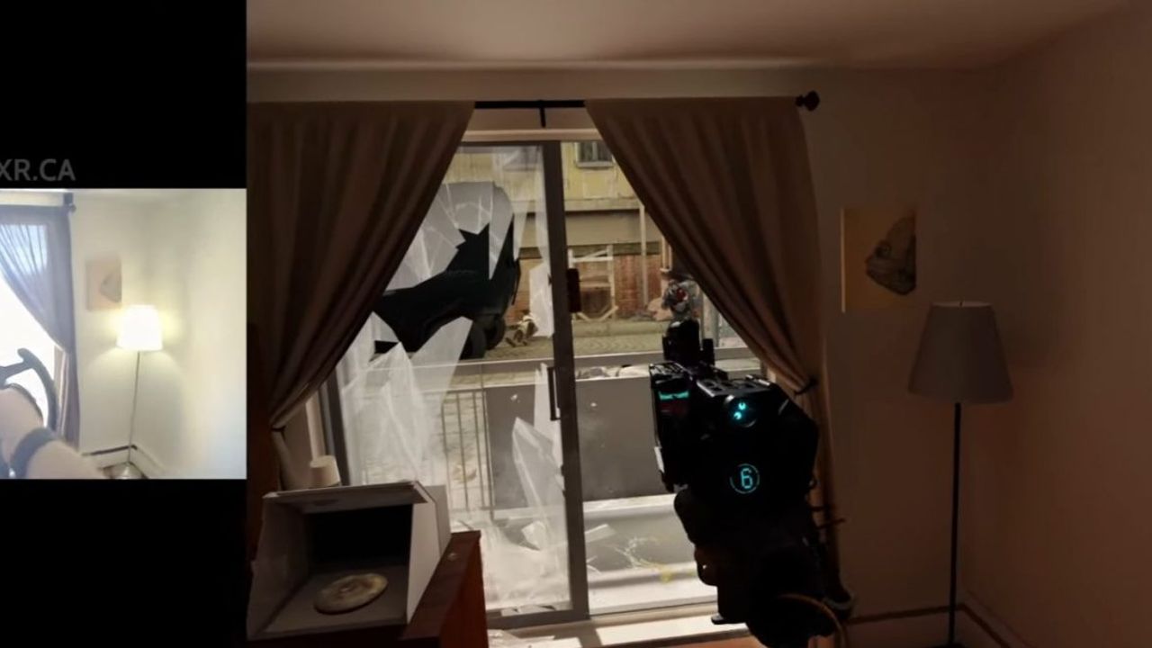 Odasının bir kopyasını VR'a aktardı ve yok etti - VİDEO
