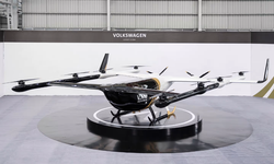 Volkswagen elektrikli uçan aracını tanıttı