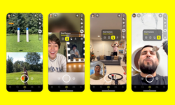 Snapchat'e çift kamera kaydı özelliği geliyor