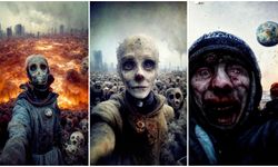 Yapay zekanın oluşturduğu korkunç selfie görüntüleri, Dünya’daki son günün nasıl olacağını gösterdi!