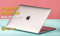 M1 işlemcili MacBook Air nasıl sıfırlanır?
