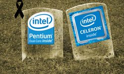 Intel, Pentium ve Celeron işlemcilerini öldürüyor! Yolun sonu...