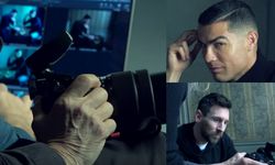 Messi ile Ronaldo'nun ikonik fotoğrafının kamera arkası görüntüleri yayınlandı - VİDEO