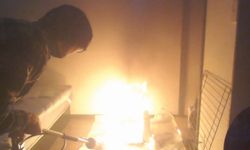 Twitch yayıncısının odasında mangal yapma girişimi felaketle sonuçlandı - VİDEO