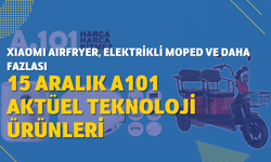 15 Aralık A101 Akütel teknoloji ürünleri arasında Xiaomi Airfryer ve Volta APM5 üç tekerlekli elektrikli moped var