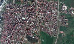 Depremin uydudan çekilmiş görüntüleri yayınlandı