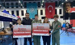 Okuldan birincilik ve üçüncülük ödülleri