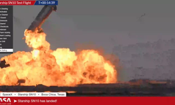 SpaceX'in Starship'i bu kez iniş yaptıktan sonra patladı! İşte o anlar...