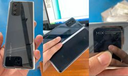Xiaomi'nin katlanabilir telefonu ortaya çıktı! İşte Xiaomi Mi MIX Fold...