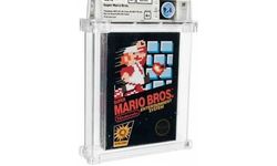 Video oyunlarının atası olan Super Mario Bros., rekor fiyata satıldı!