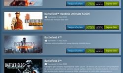 Steam'de Battlefield oyunlarına yüzde 75'e varan indirim!