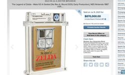 Güzel para kanka! 34 yıllık The Legend of Zelda öyle bir fiyata satıldı ki!