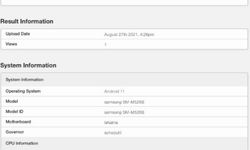 Samsung Galaxy M52'nin Geekbench skoru ortaya çıktı