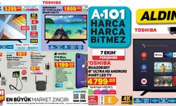 7 Ekim A101 Aktüel Teknoloji ürünleri! Toshiba TV, Piranha akıllı saat, Arzum ve daha fazlası...