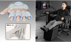 Japon yapıyor: Oyuncular için el masajı cihazı