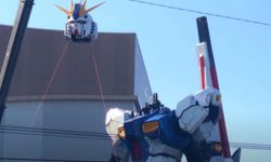 Japonya'nın dev Gundam heykeli neredeyse tamamlandı!