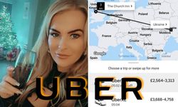 Alkollü kadın İngiltere'den Ukrayna'ya gitmek için UBER çağırdı! Peki sonuç?