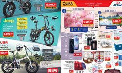29 Nisan Cuma BİM'e Jeep ve KUBA marka elektrikli bisikletler geliyor