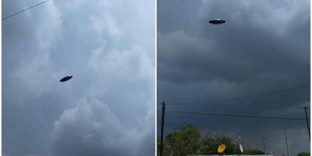 Yeni UFO görüntüleri internette viral oldu!