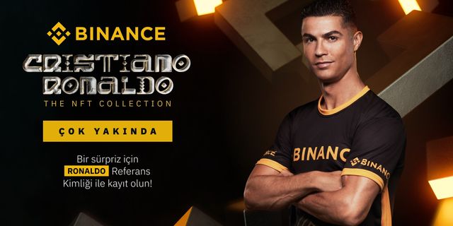 Cristiano Ronaldo, Binance ile ilk NFT koleksiyonunu başlatıyor!
