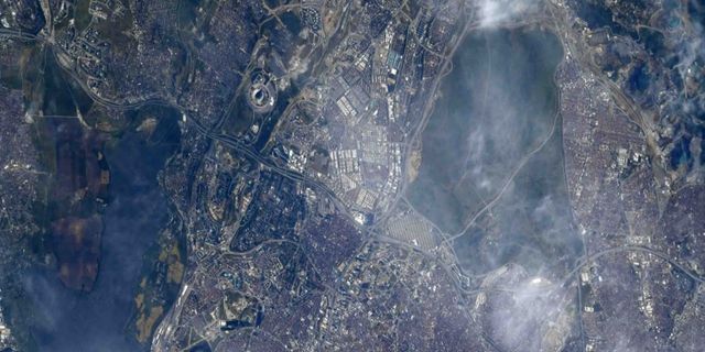 NASA Astronotu, İstanbul'un uzaydan çekilmiş bir fotoğrafını paylaştı