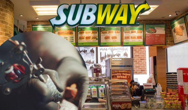 Subway dövmesi yaptıranlara, sandviç ömür boyu bedava!