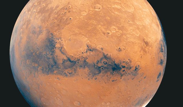 Mars kraterinde nadir volkanik minerallere rastlanıldı!