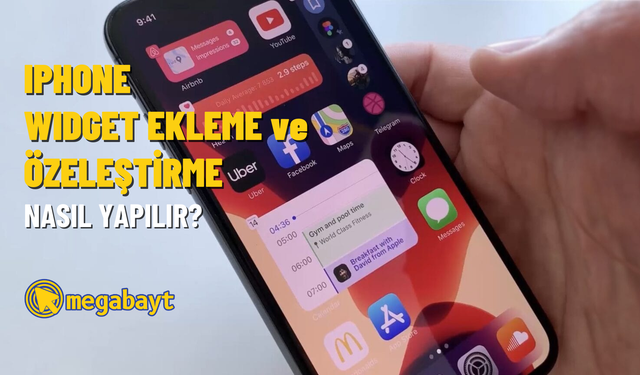 iPhone widget ekleme ve özelleştirme nasıl yapılır?