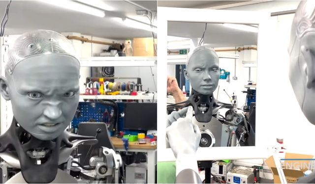 Aşırı gerçekçi robot Ameca artık daha fazla yeteneğe sahip! - VİDEO