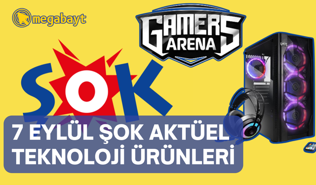 7 Eylül'de ŞOK marketlere Gamers Arena oyuncu kasaları geliyor! İşte teknik özellikler ve fiyatları...