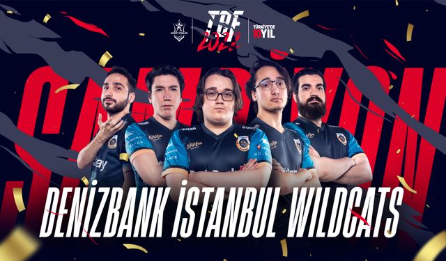 2022 League of Legends Türkiye şampiyonu Denizbank İstanbul Wildcats oldu