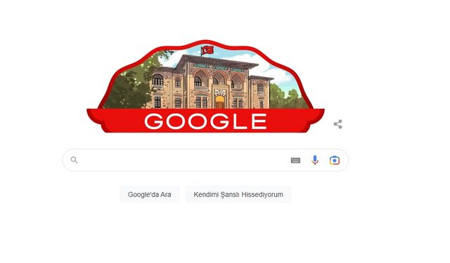 Google'dan 29 Ekim Cumhuriyet Bayramı'na özel Doodle