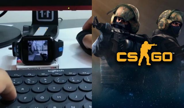 Bir Counter-Strike hayranı CS:GO'yu akıllı saatte çalıştırdı - VİDEO