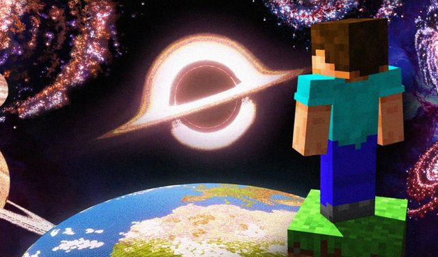 Bir oyuncu Minecraft'ta tüm evreni inşa ediyor - VİDEO