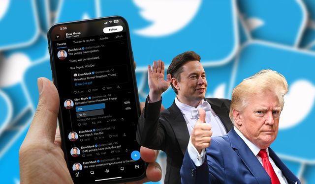 Elon Musk anket yaptı, Donald Trump’ın Twitter hesabı 2 yıl sonra açıldı