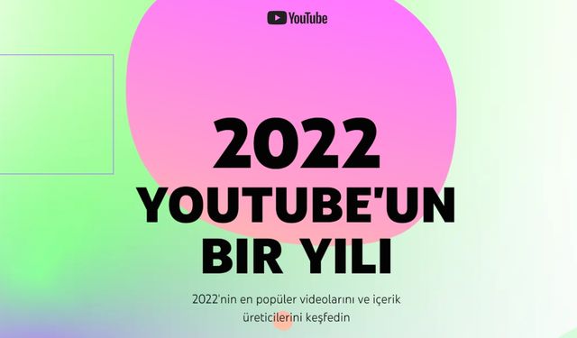 YouTube Türkiye'nin 2022 trendleri ve en popüler içerik üreticileri belli oldu