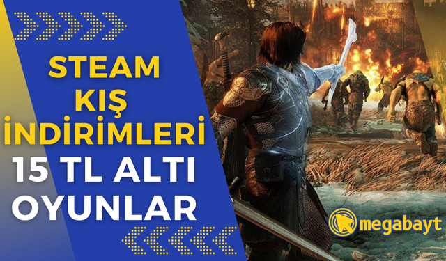 Steam Kış İndirimleri başladı: İşte 15 TL ve altındaki en güzel oyunlar