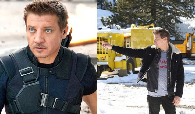 Ünlü aktör Jeremy Renner, 6.5 tonluk kar küreme aracının altında kaldı!