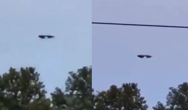 ABD, sekizgen şeklinde bir UFO düşürdü -VİDEO