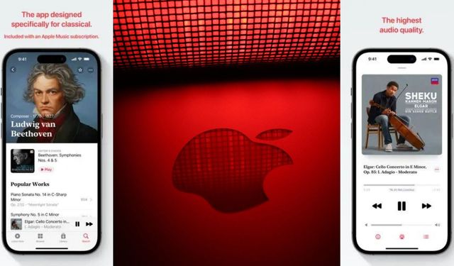 Apple, klasik müzik dinleme imkanı sağlayan uygulamasını yayınladı