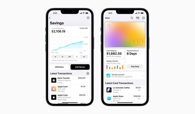 Apple Savings'e dört gün içinde 1 milyar dolar yatırıldı!