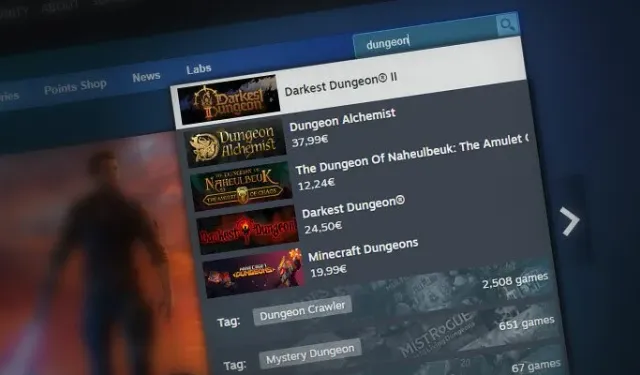 Steam'de aradığınız oyunu bulmak artık daha kolay!